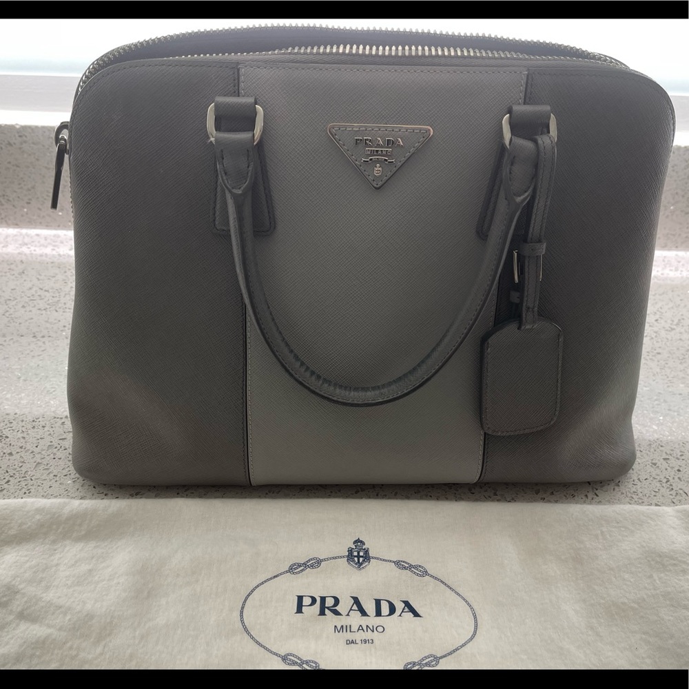Prada handbag -Grey